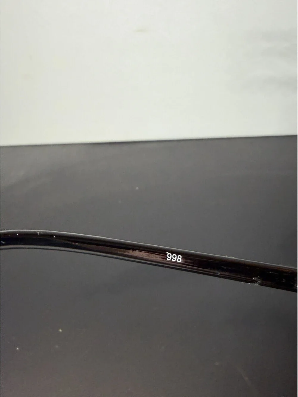 RAY BAN Wayfarer Style Sunglasses W/ Yellow Mirrored Lens